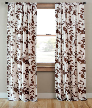 Cowhide Curtain Panels - Curtains Drapes & Valances