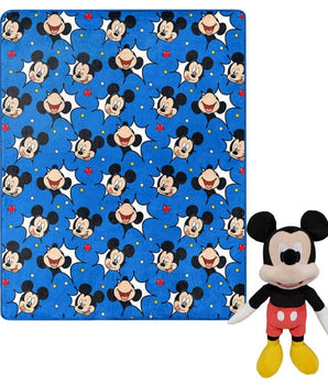 Mickey Mouse Hugger & Throw - Kids Blankets