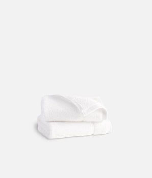 Super - Plush Washcloths - White Towels