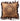 Circle of Life Faux Leather Throw Pillow 18x18