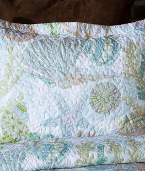Coastal Reef Quilt Set - Quilts Bedspreads & Coverlets