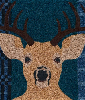 Deer Coir Door Mat - Area Rug
