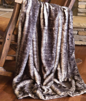 Fox Fur Throw - Throw Blanket