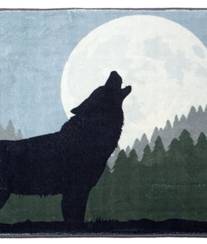 Howling Wolf Indoor Rug 2x3