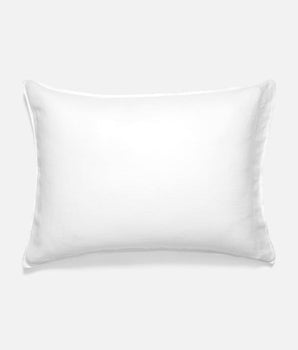 Linen Pillowcases - Standard / White Bedding