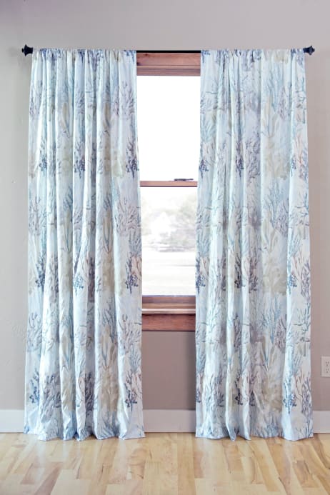 Summer Coastal Curtain Panels - Curtains Drapes & Valances