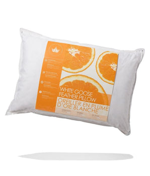 White Goose Feather Pillow