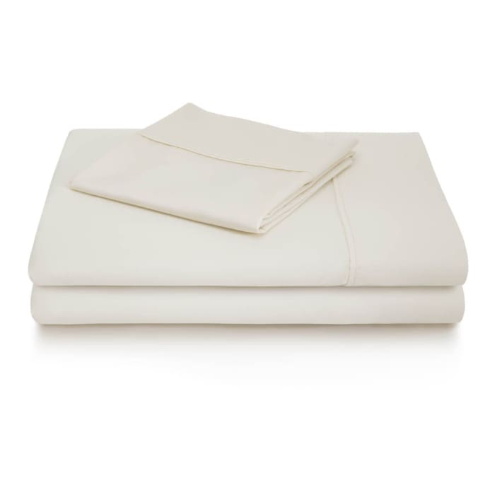 Malouf 600 TC Cotton Blend Sheet Twin XL Driftwood