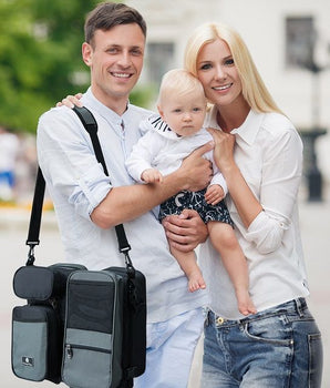 Baby Bag Station Travel Smart Nest Carrying Bag