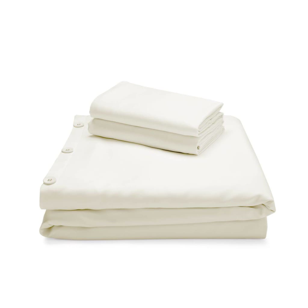 Woven Bamboo Duvet Cover Set - Linen Mart Cozy Down Comforters, Quilts, Sheets,Pillows & Weighted Blankets