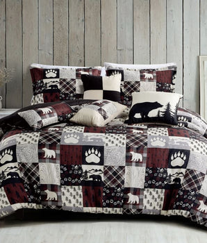 Southwest Bear Lodge Comforter Set - Comforters & Sets